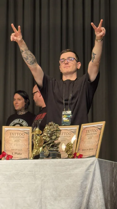 Gewonnene Awards und Auszeichnungen von Tattoo-Künstler Sergo Lemis – Lis Tattoo Studio Friedberg (nahe Frankfurt)